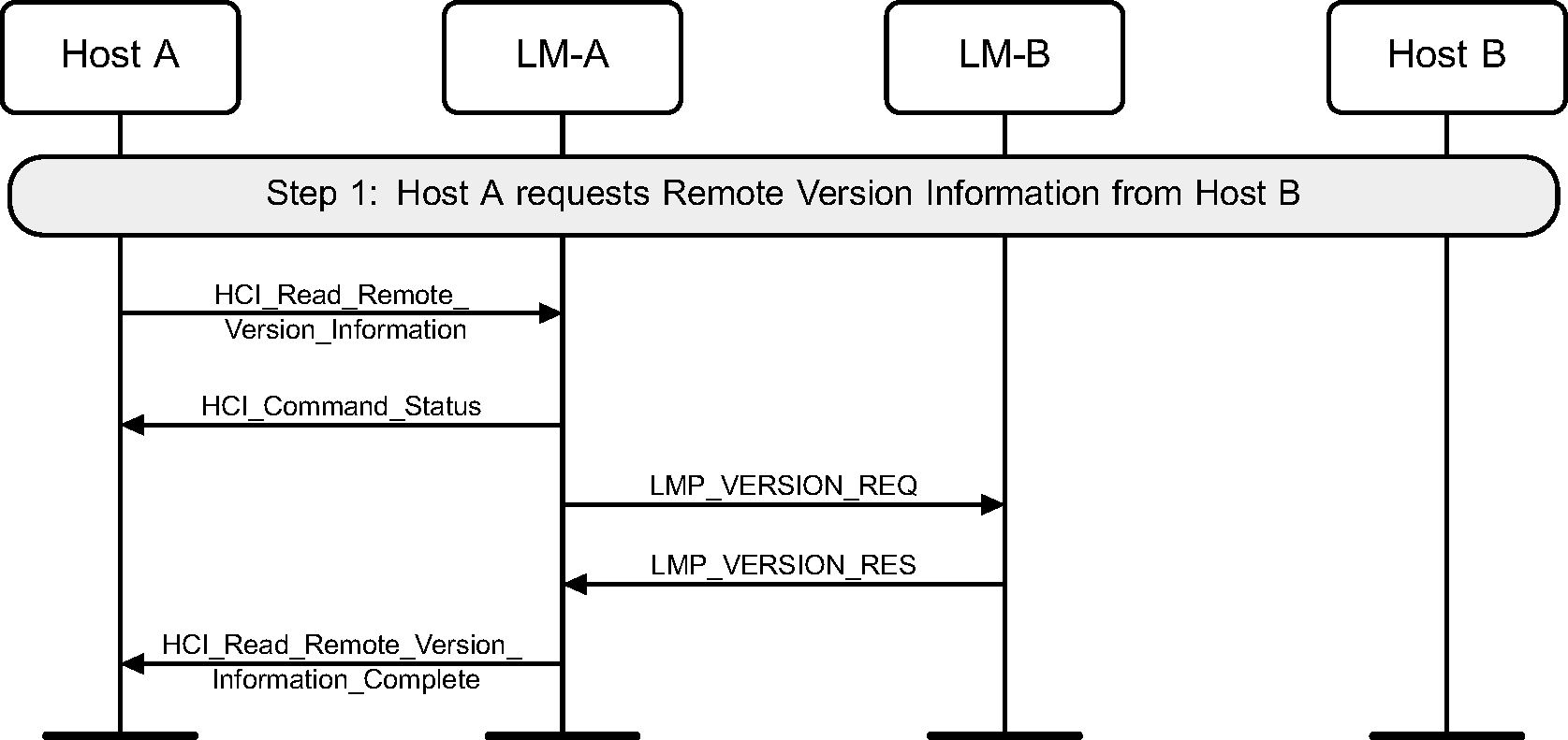 Read remote version information