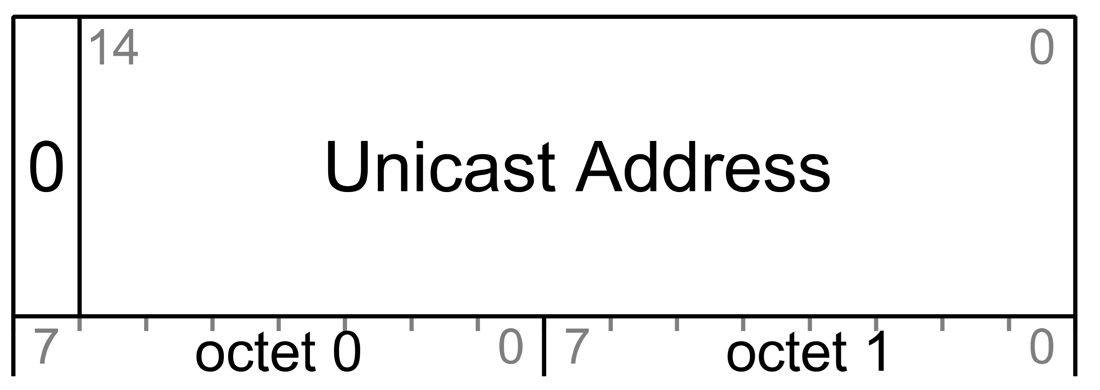 Unicast address format