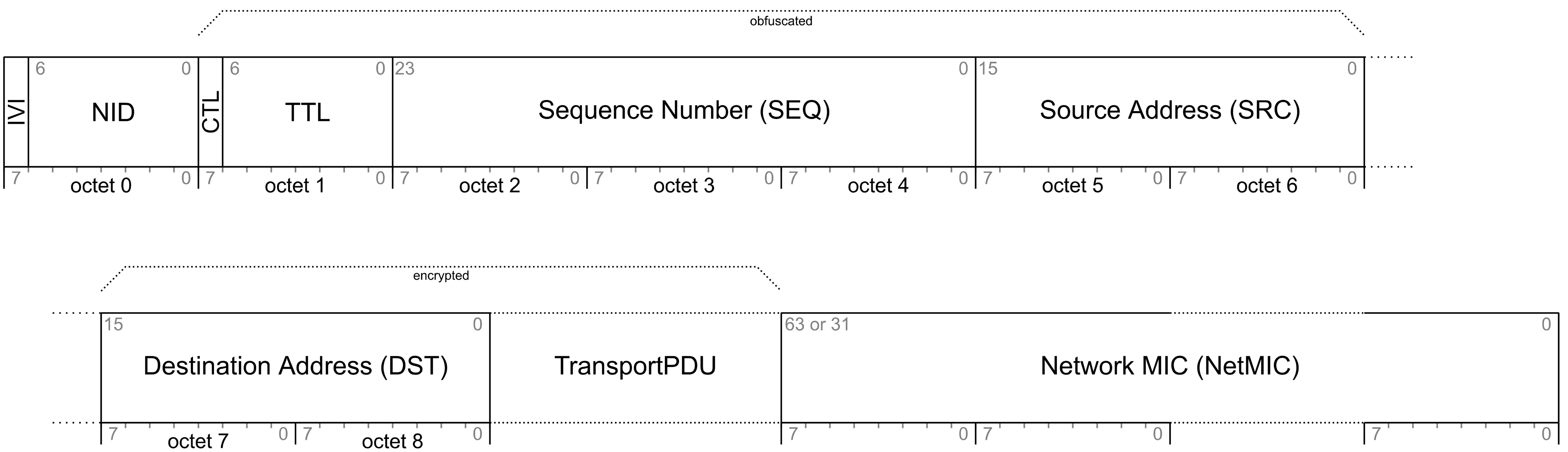 Network PDU format